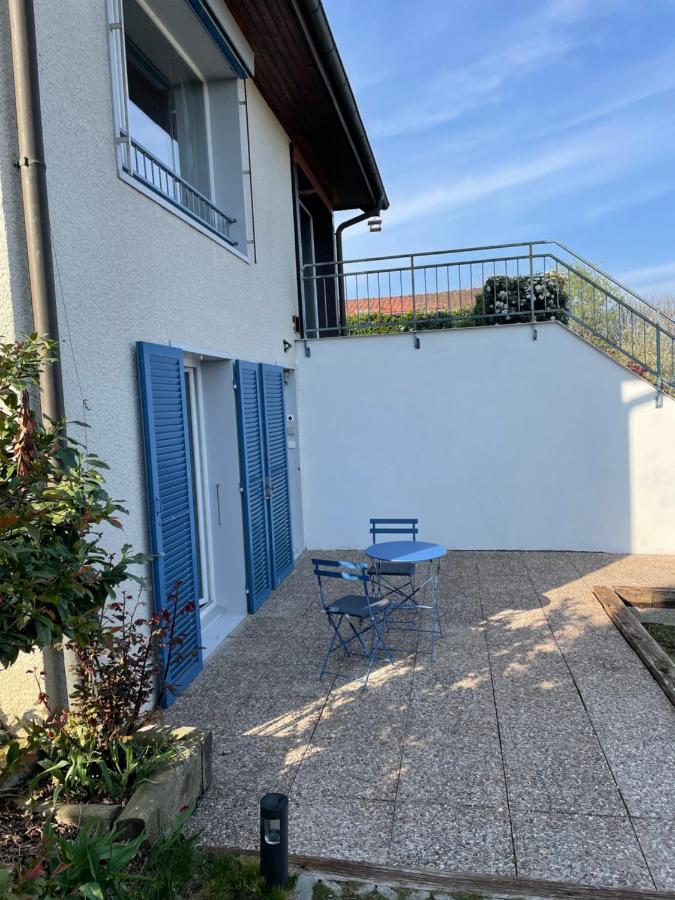 Studio Terrasse Vue Lac Entree Independante Font Exterior foto
